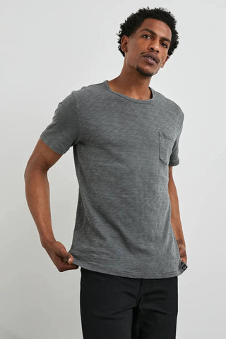 rails skipper t shirt washed black
