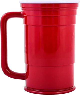 Red Cup Living with handle bpa free