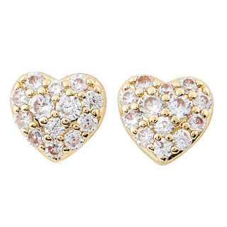 dish earrings love amore
