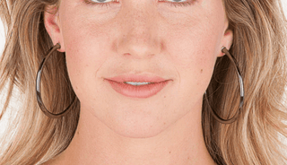 Sheila Fajl Shiny Gun Metal Hoop - Taryn x Philip Boutique