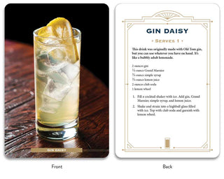 Simon & Schuster - Gin Cocktail Cards A–Z by Adams Media