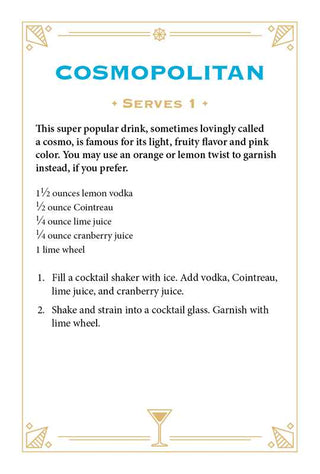 Simon & Schuster - Vodka Cocktail Cards A–Z by Adams Media