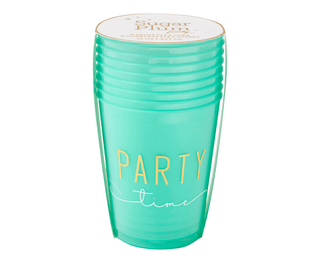 Sophistiplate - Cocktail Cheers Frost Flex Cups/8pk - Party Time