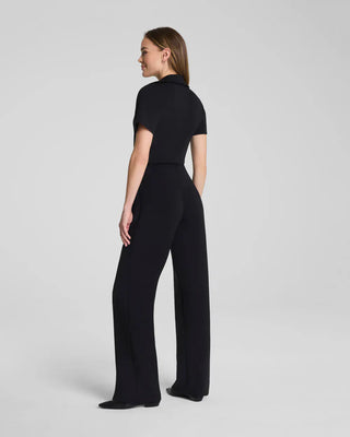 SPANX AirEssentials® Collared Tie-Waist Jumpsuit