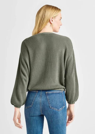 splendid bri cardigan olive