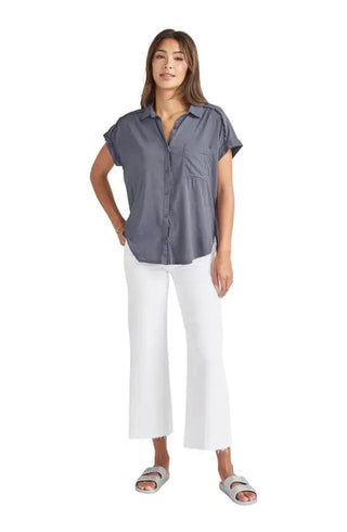 Splendid Short Sleeve Paige Shirt - Taryn x Philip Boutique