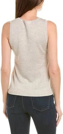 splendid carmella sweater vest-in oat heather