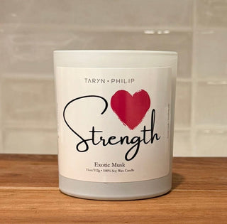 Taryn x Philip "Strength" Scented Candle