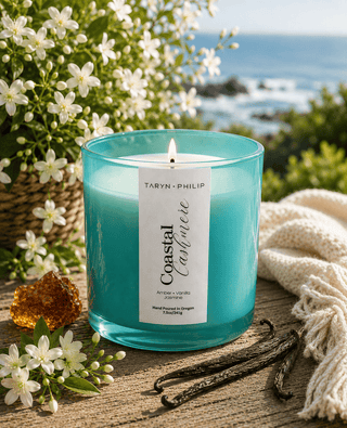 Aqua Glass • Coastal Cashmere 7.5oz Candle