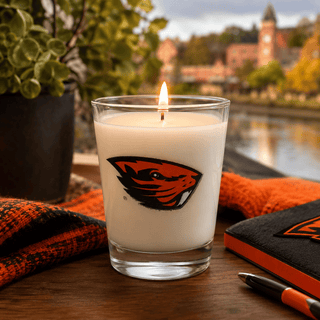 Beaver Nation: OSU Inspired 15oz Scented Candle in DOF Glass