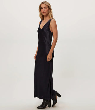Michael Star Randi V-Neck Midi Dress