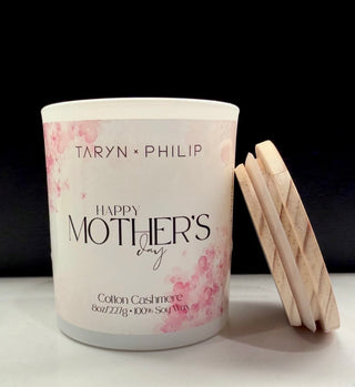 Mother's Day 8oz Candle • Cotton Cashmere