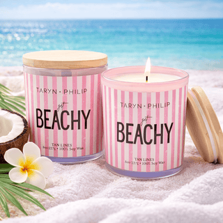 Get Beach 8oz Candle • Tan Lines