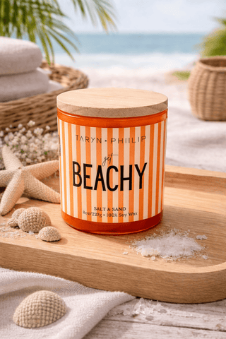 Get Beachy: Salt & Sand 8oz Candle