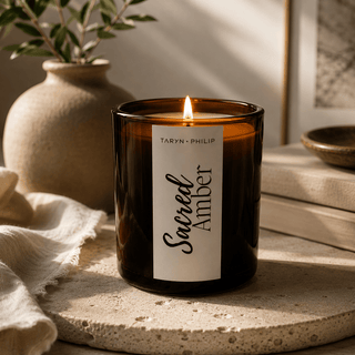 Sacred Amber 8 oz Luxury Soy Candle