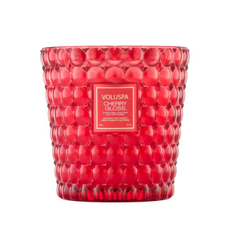 Voluspa Cherry Gloss Three Wick Hearth Candle