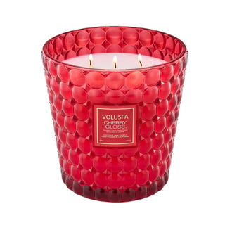 Voluspa Cherry Gloss Three Wick Hearth Candle