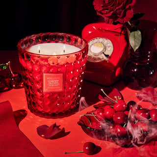 Voluspa Cherry Gloss Three Wick Hearth Candle