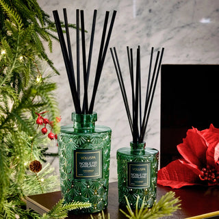 voluspa noble fir garland reed diffuser