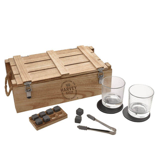 Harvey Makin Whisky Stone & Tong Gift Set