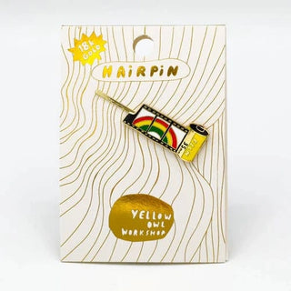 yellow owl workshop hair pin