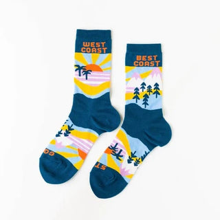 Yellow Owl Workshop Best Coast Crew Socks - Men's - Taryn x Philip Boutique