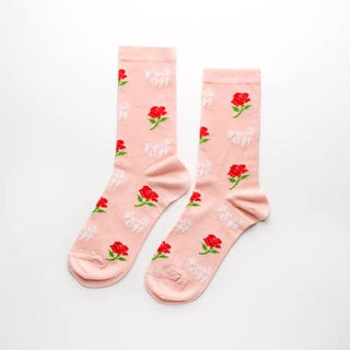 Yellow Owl Workshop F*ck Off Crew Socks - Women's - Taryn x Philip Boutique