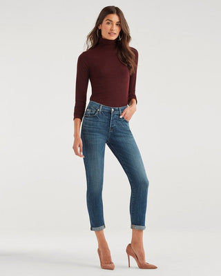 7 For All Mankind Josefina in Broken Twill Plaza Jean - Taryn x Philip Boutique