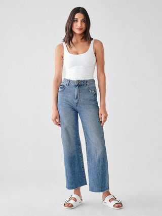 DL1961 Hepburn High Rise Wide Leg in Marley - Taryn x Philip Boutique