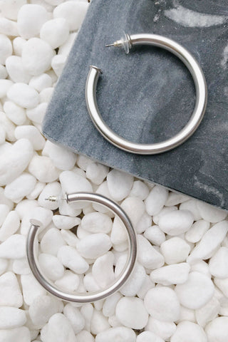 Upper Class Taste Hoop Earrings - Taryn x Philip Boutique