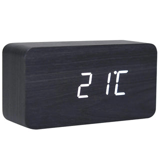 Walnut Wood Digital Clock - Taryn x Philip Boutique