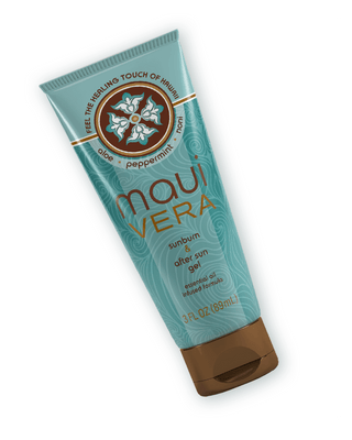 MAUI VERA INC. - Maui Vera Organic Sunburn & After Sun Gel: 3.0 oz
