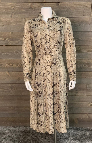 RD Style Snake Print Dress - Taryn x Philip Boutique