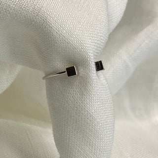 Gold Dipped DoubleCube Ring - Taryn x Philip Boutique