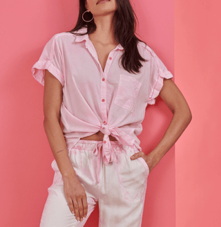 Splendid Short Sleeve Paige Shirt - Taryn x Philip Boutique