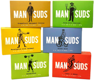 Man Suds - Natural Bar Soap in Manly Scents - Taryn x Philip Boutique