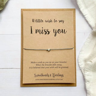 A Little Wish to Say I Miss You - Wish Bracelet - Taryn x Philip Boutique