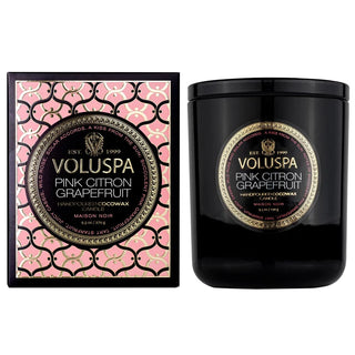 Voluspa Pink Citron Grapefruit 9.5 oz Candle - Taryn x Philip Boutique